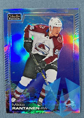 2020-21 O-Pee-Chee Platinum Aquamarine #125 Mikko Rantanen 457/499